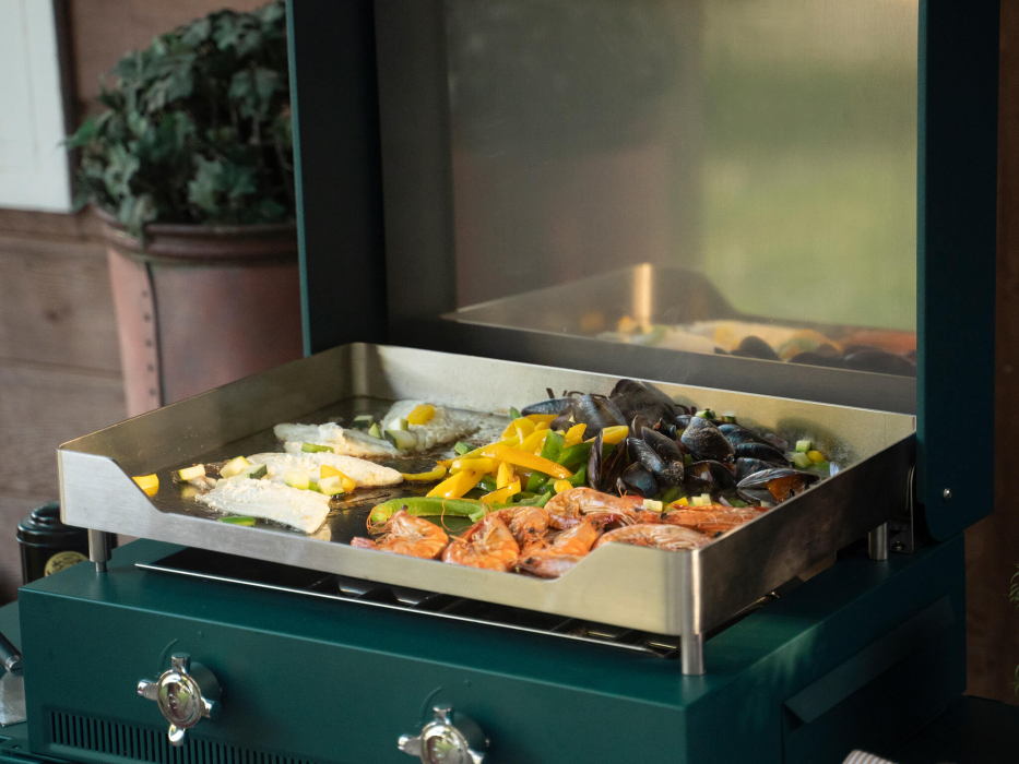 copy of Plancha gaz chrome dur 2 feux Excellence